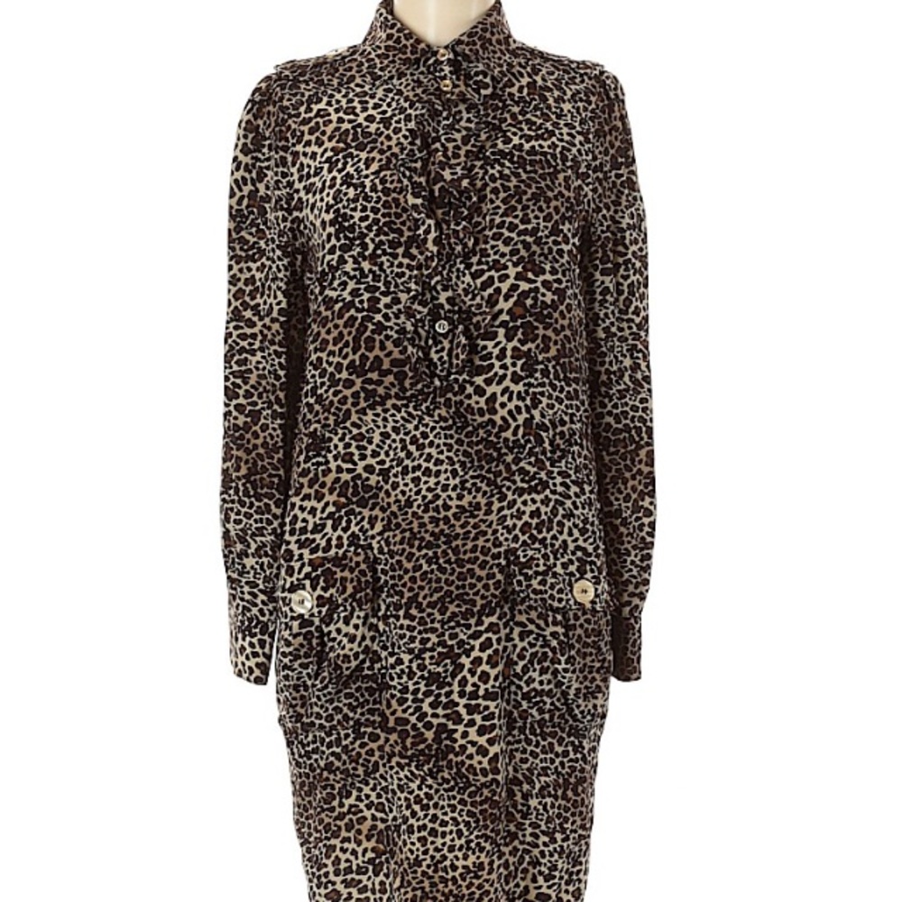 Maschino CheapChic Leopard Silk Dress